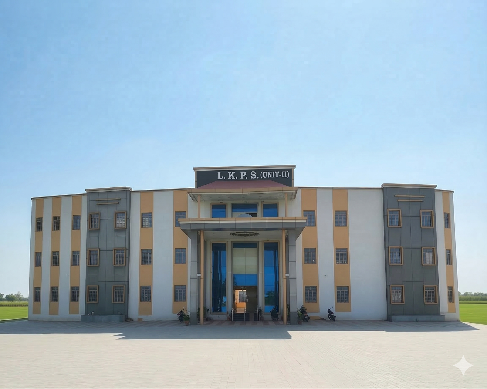 Lord Krishna Public School Unit 2 Campus Front Elevation